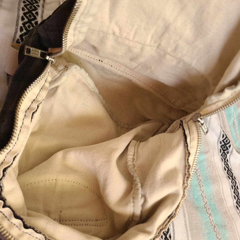 brandy melville john galt mini backpack plaid - Picture 5 of 9